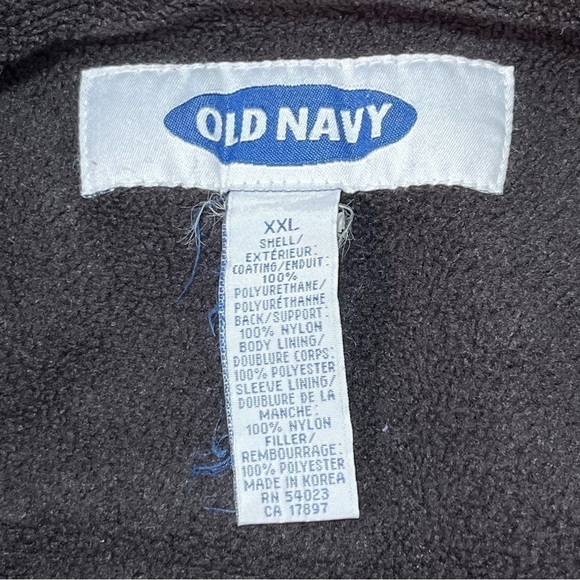 Vintage Old Navy Fleece Lined Winter Jacket Mens XXL - Picture 4 of 11